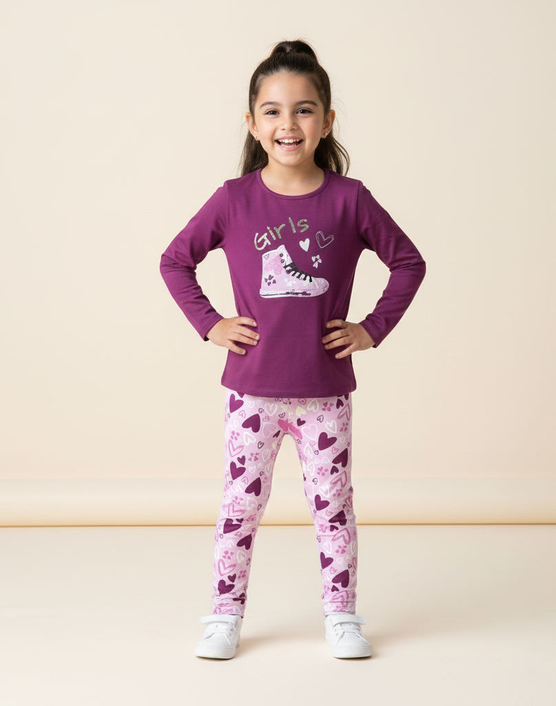 Conjunto Leggins Girls