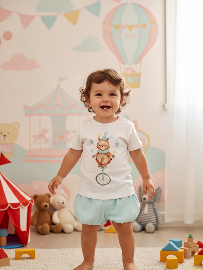 Conjunto Niño Oso Circo