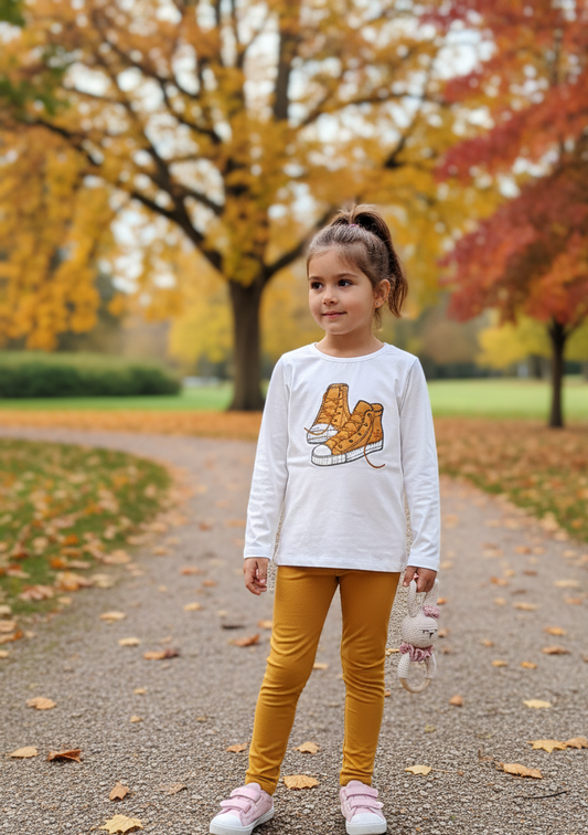 Leggins Botines Amarillo