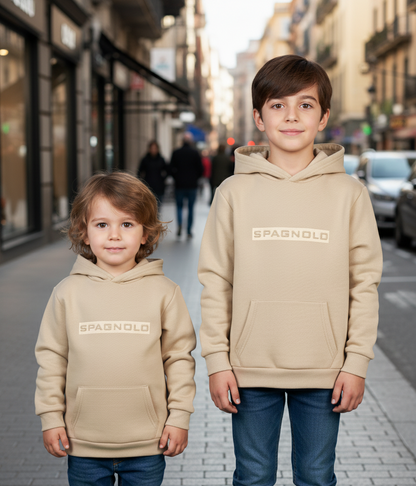 Sudadera Beige Spagnolo