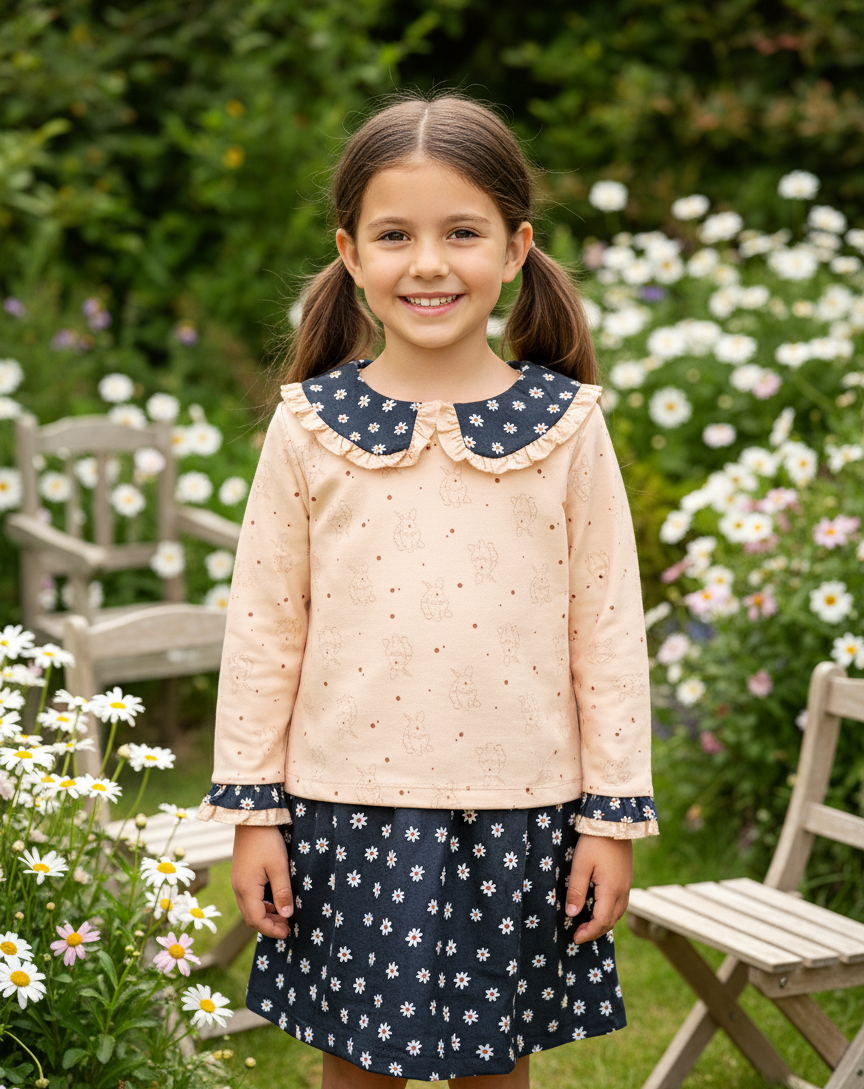 Conjunto Falda Black Rabit