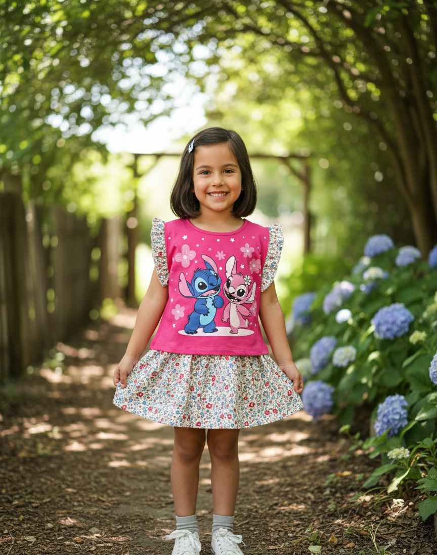 Conjunto Falda Stitch