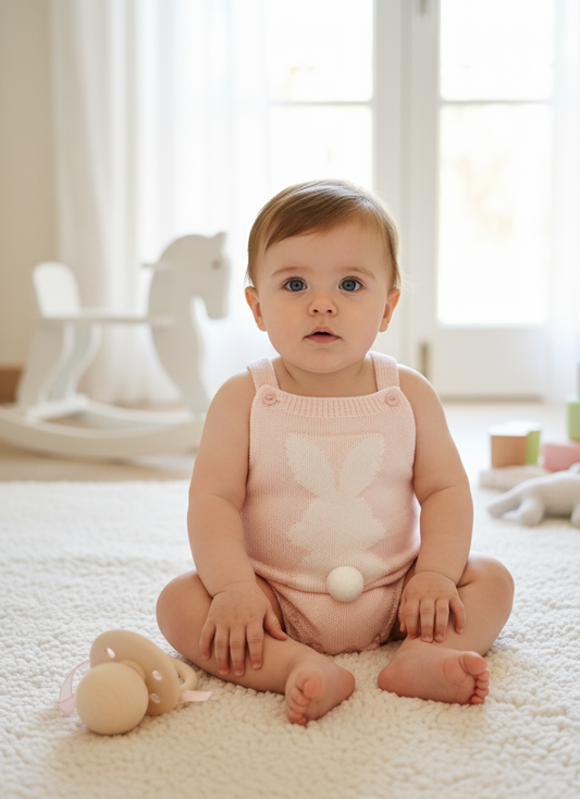 Peto Hilo Conejito Rosa