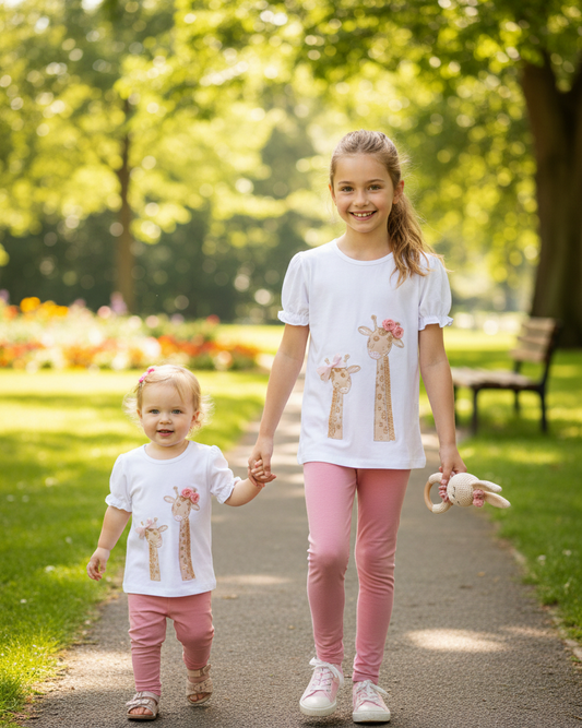 Conjunto Leggins Dos Jirafitas