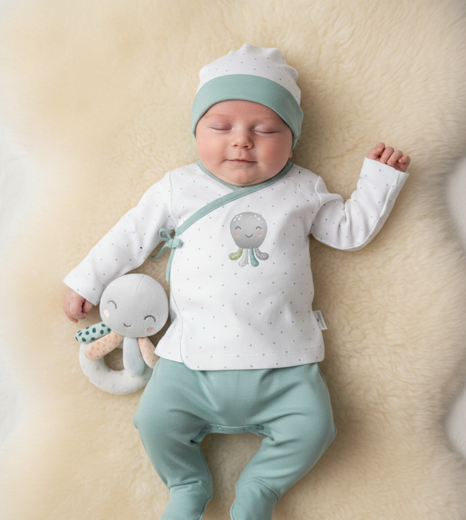 Set Regalo 4 piezas Pulpo Verde