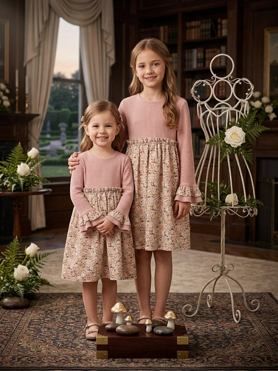 Vestidos Combinados Hermanas: Encanto Bosque Dulce | Sonajero Kids