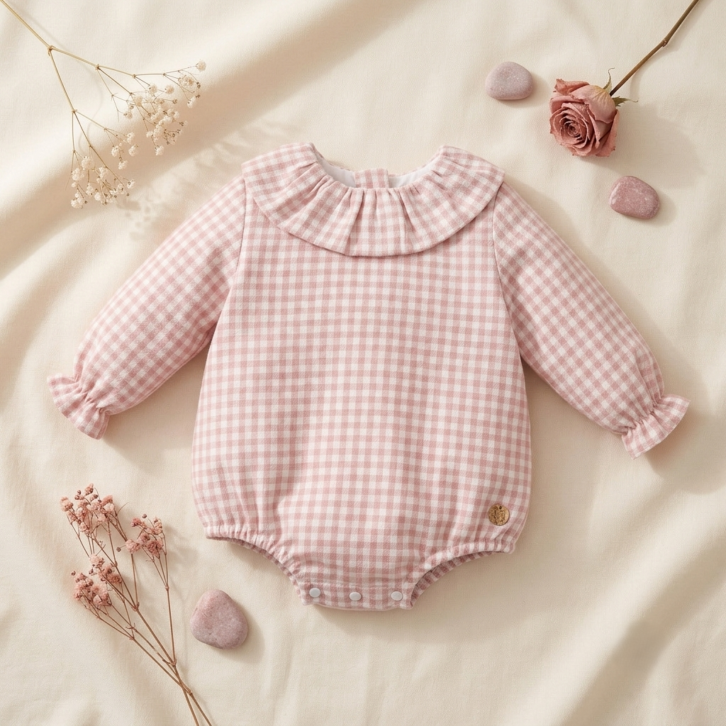 Pelele Soft Rosa Empolvado | Pangasa Baby