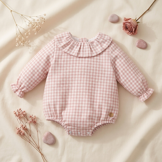 Pelele Soft Rosa Empolvado | Pangasa Baby