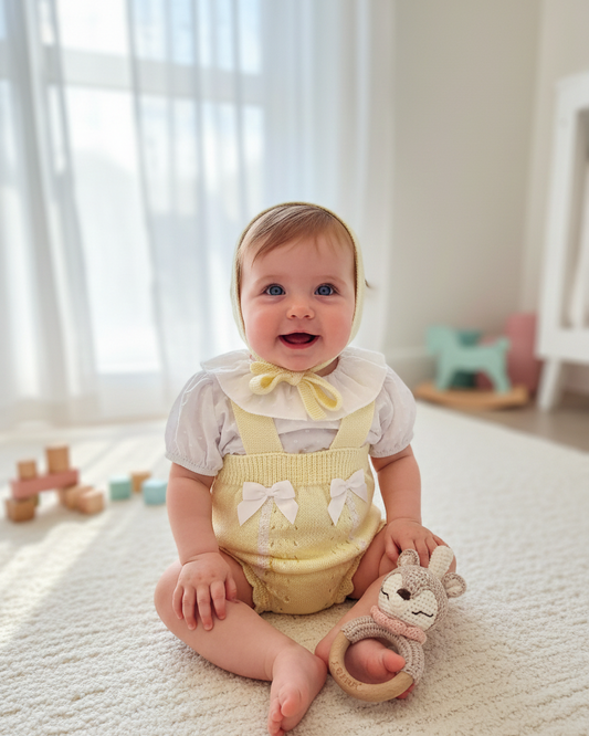 Conjunto Tirantes Blusa Amarillo