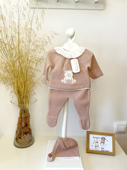 Conjunto Polaina Bear Nude