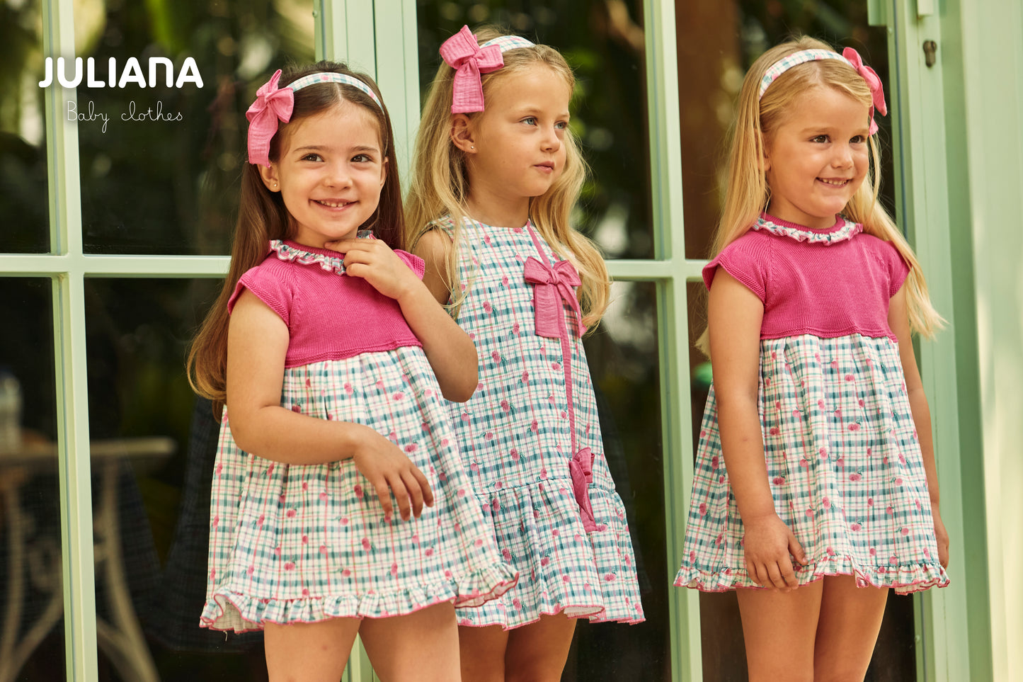 Vestido Entalle Alto Fresa Flores