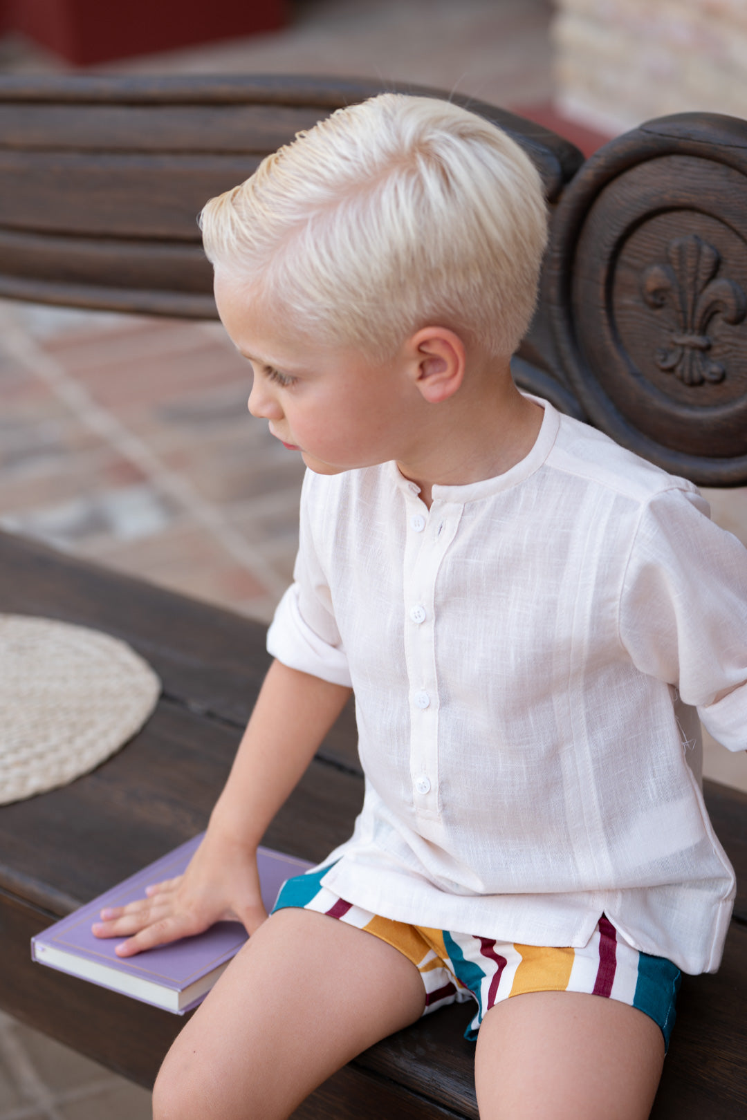 Conjunto Niño Tribal Rayas