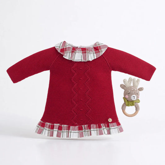 Vestido Cherry Punto -Pangasa Baby