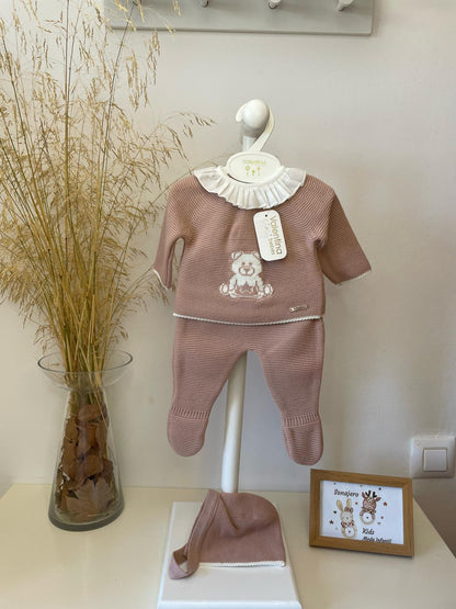 Conjunto Polaina Bear Nude