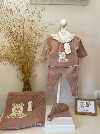 Conjunto Polaina Bear Nude