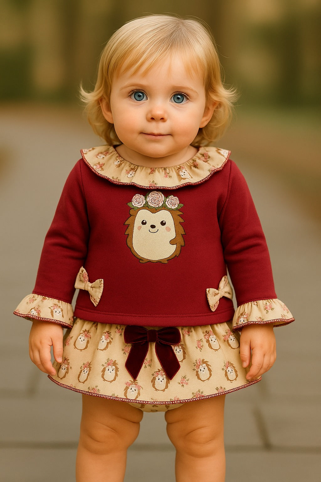 Conjunto Erizo Queen