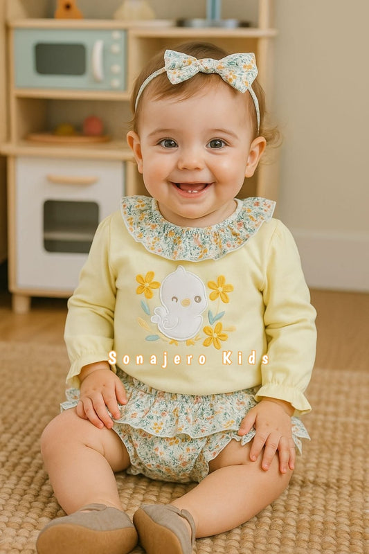 Conjunto Pollito Jardin