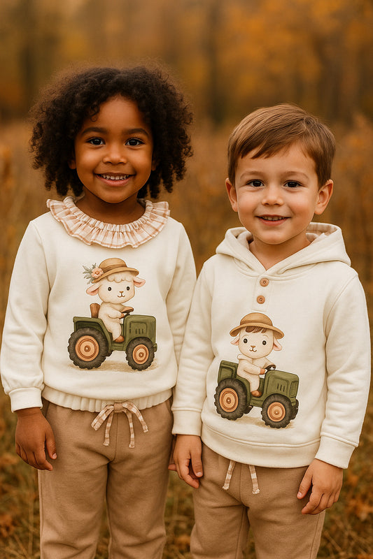 Conjunto Niño Sudadera Granja