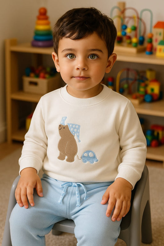 Conjunto Niño Sudadera Osito Soñador