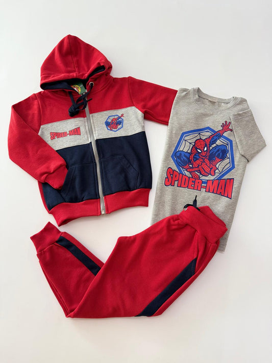 3 Piezas Spider Man