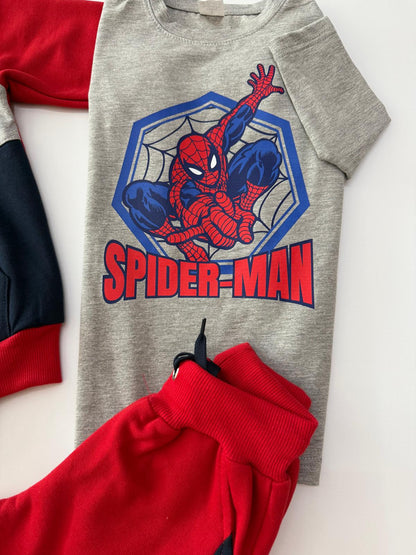 3 Piezas Spider Man