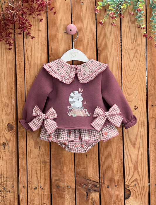 Conjunto Sudadera Garden Pink