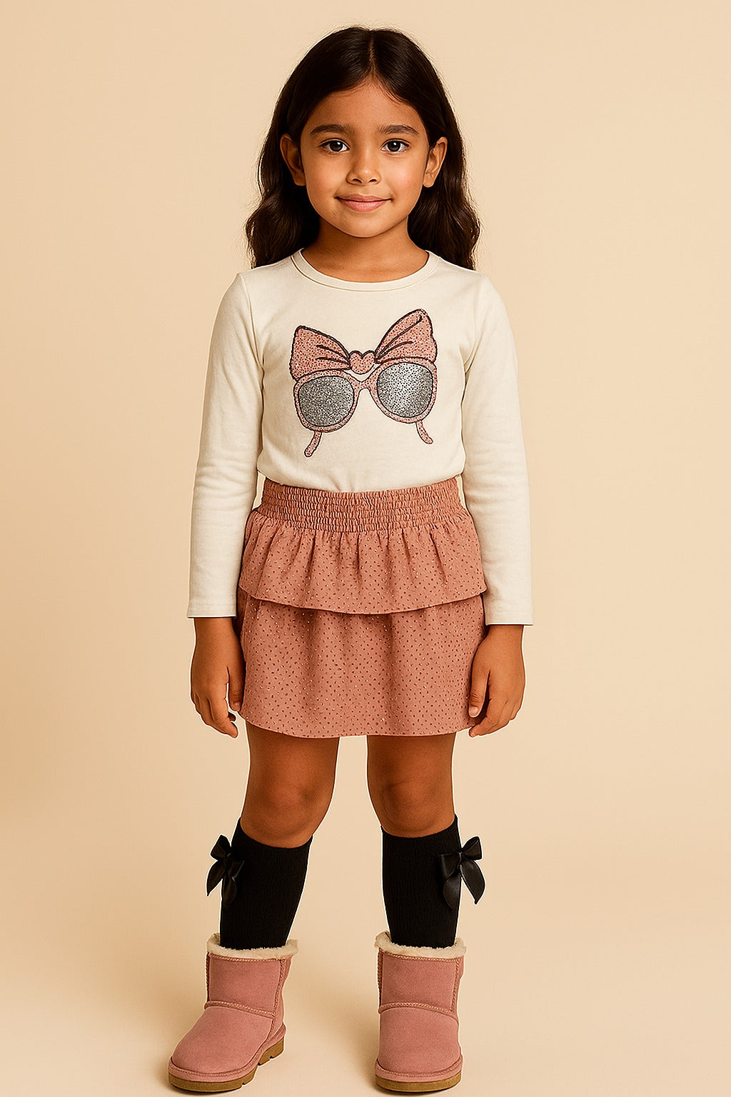 Conjunto Falda Lazo Glass