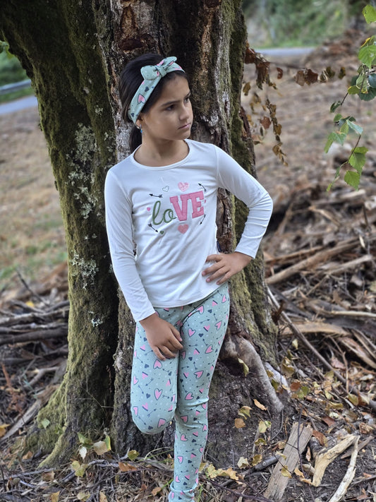 Conjunto Leggins Love