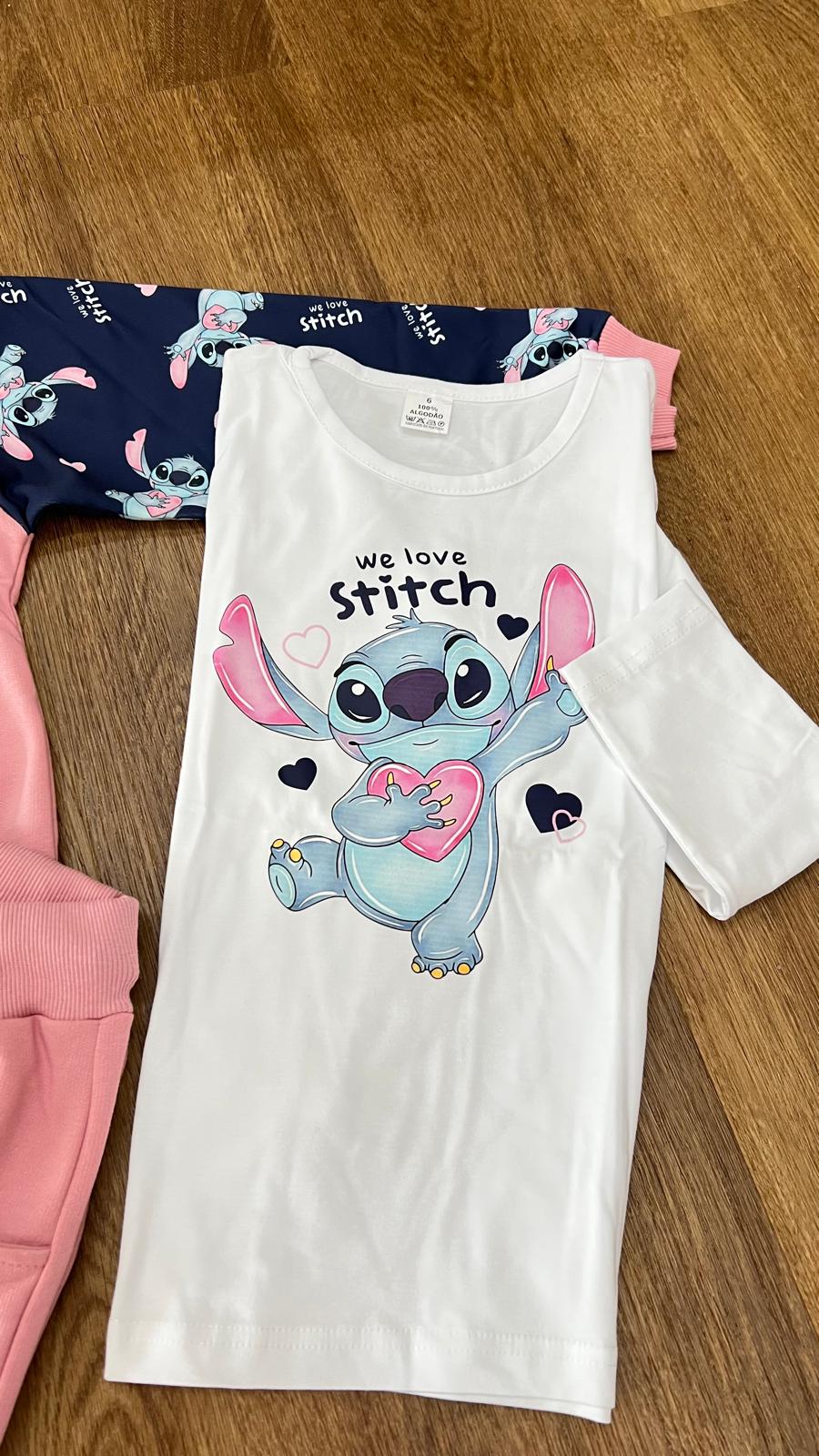 Conjunto 3 Piezas Stitch Love