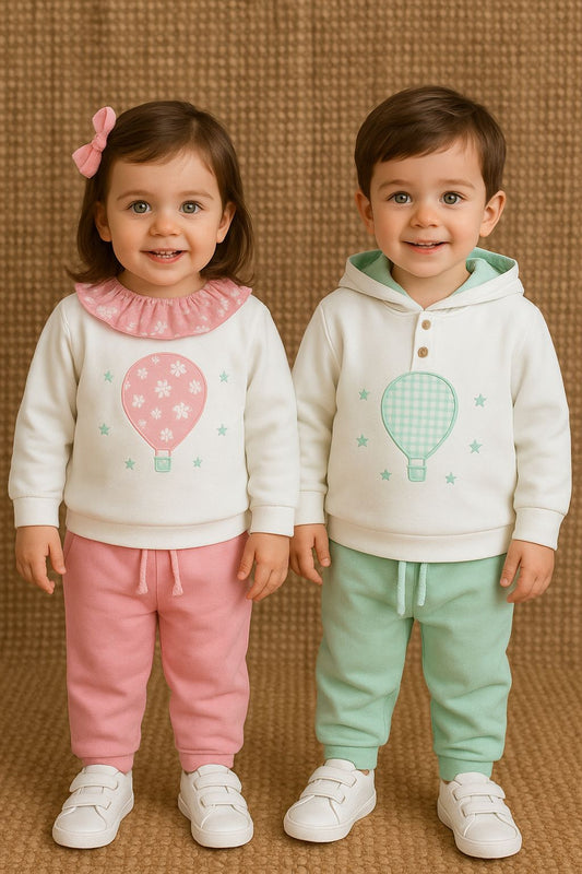 Conjunto Niña Globo