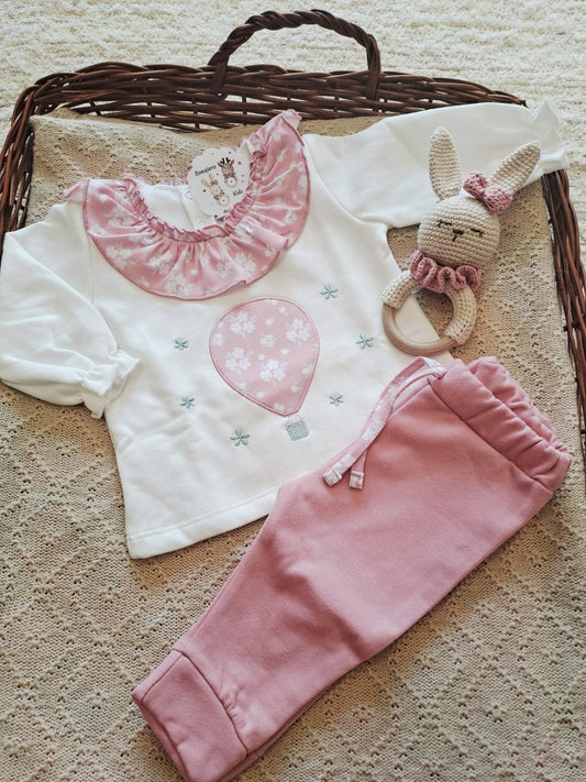 Conjunto Niña Globo