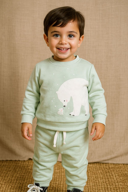 Conjunto Niño Oso Polar