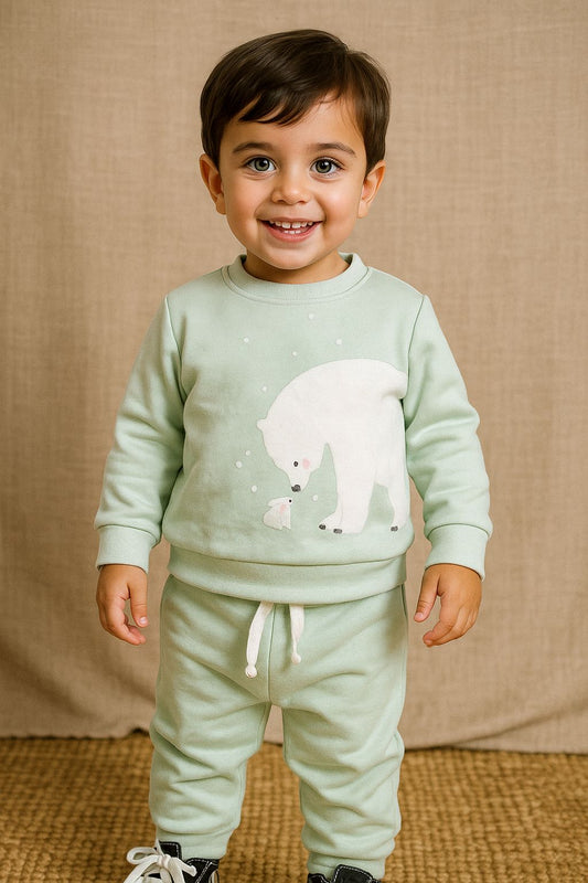 Conjunto Niño Oso Polar