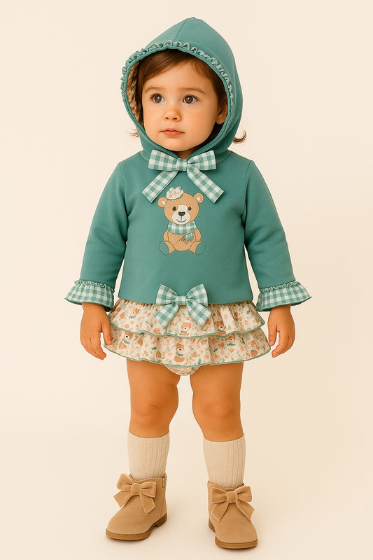 Conjunto Osito Trebol