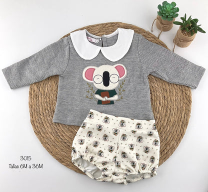 Conjunto Niño Koala Chic