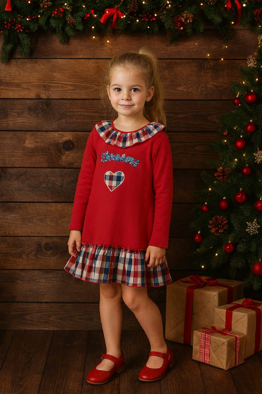 Vestido Dreams Navidad Rojo