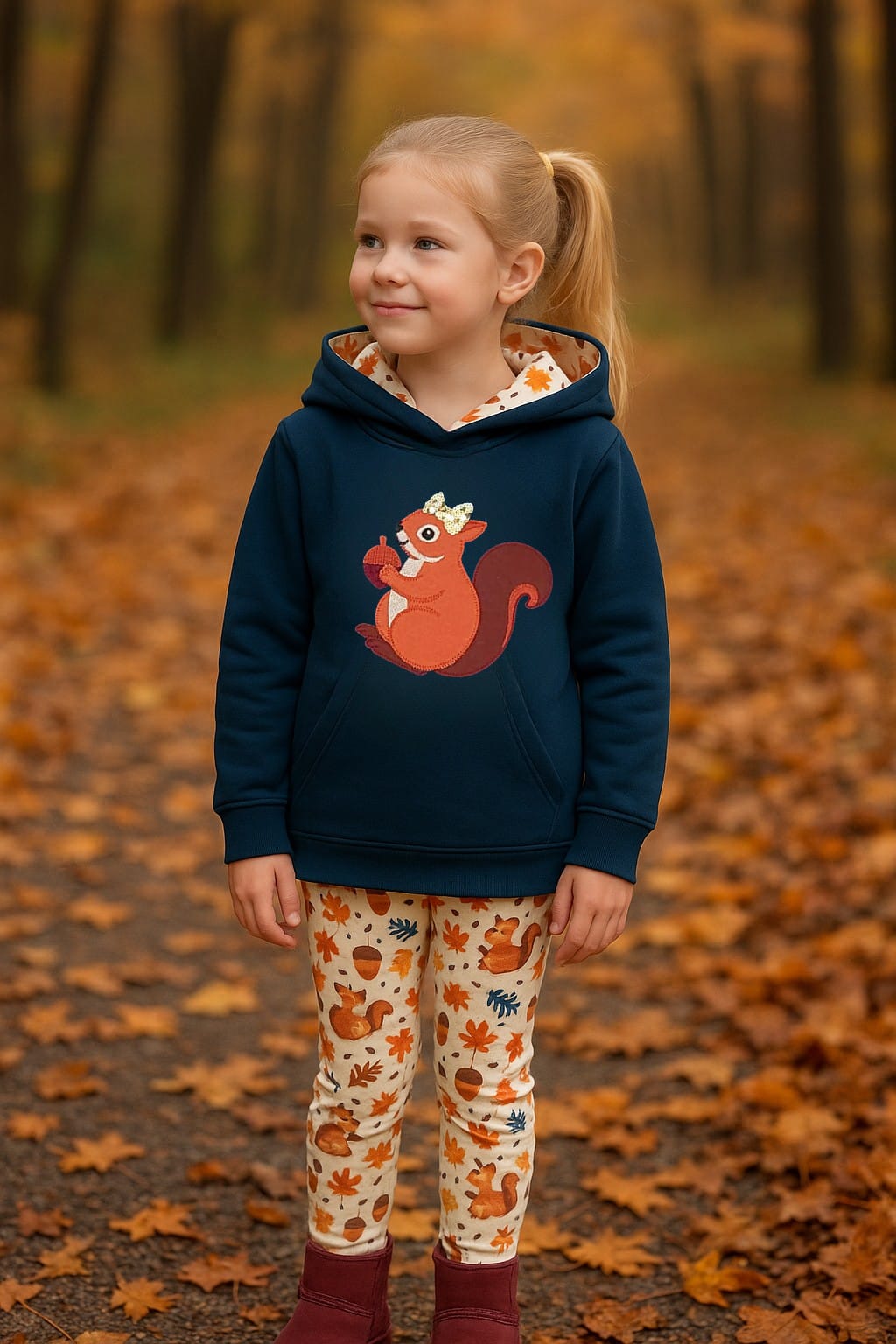 Conjunto Ardilla Navidad