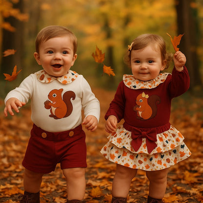 Conjunto Niño Ardilla Soñadora