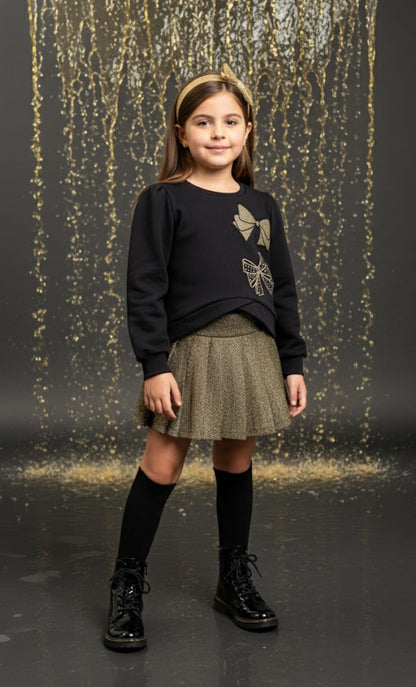 Conjunto Falda Lazos Brilli