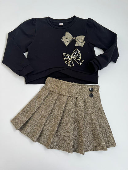 Conjunto Falda Lazos Brilli