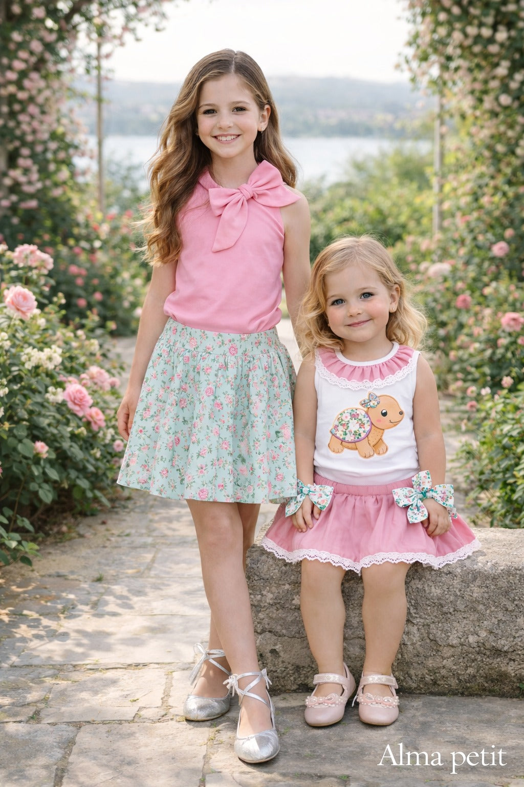 Conjunto Tortuga Floral
