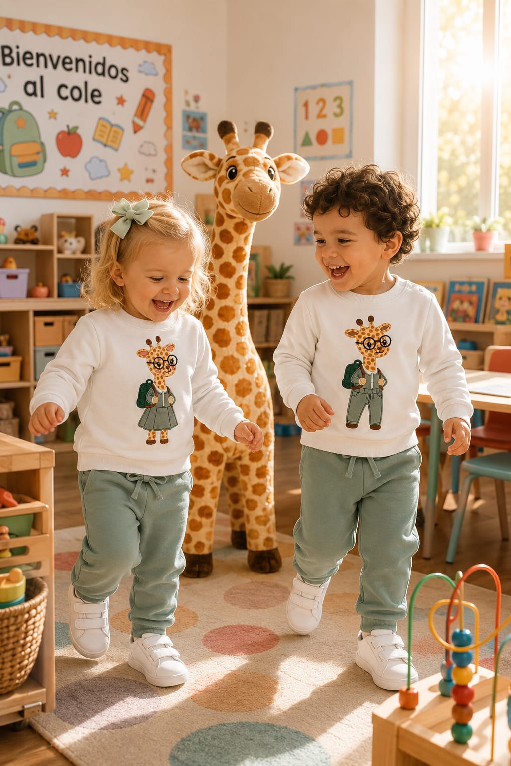 Conjunto Niño Jirafa Cole