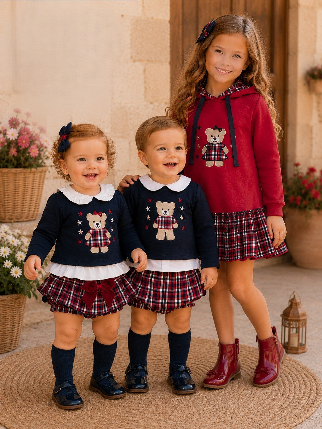 Vestido Oso Estrellas