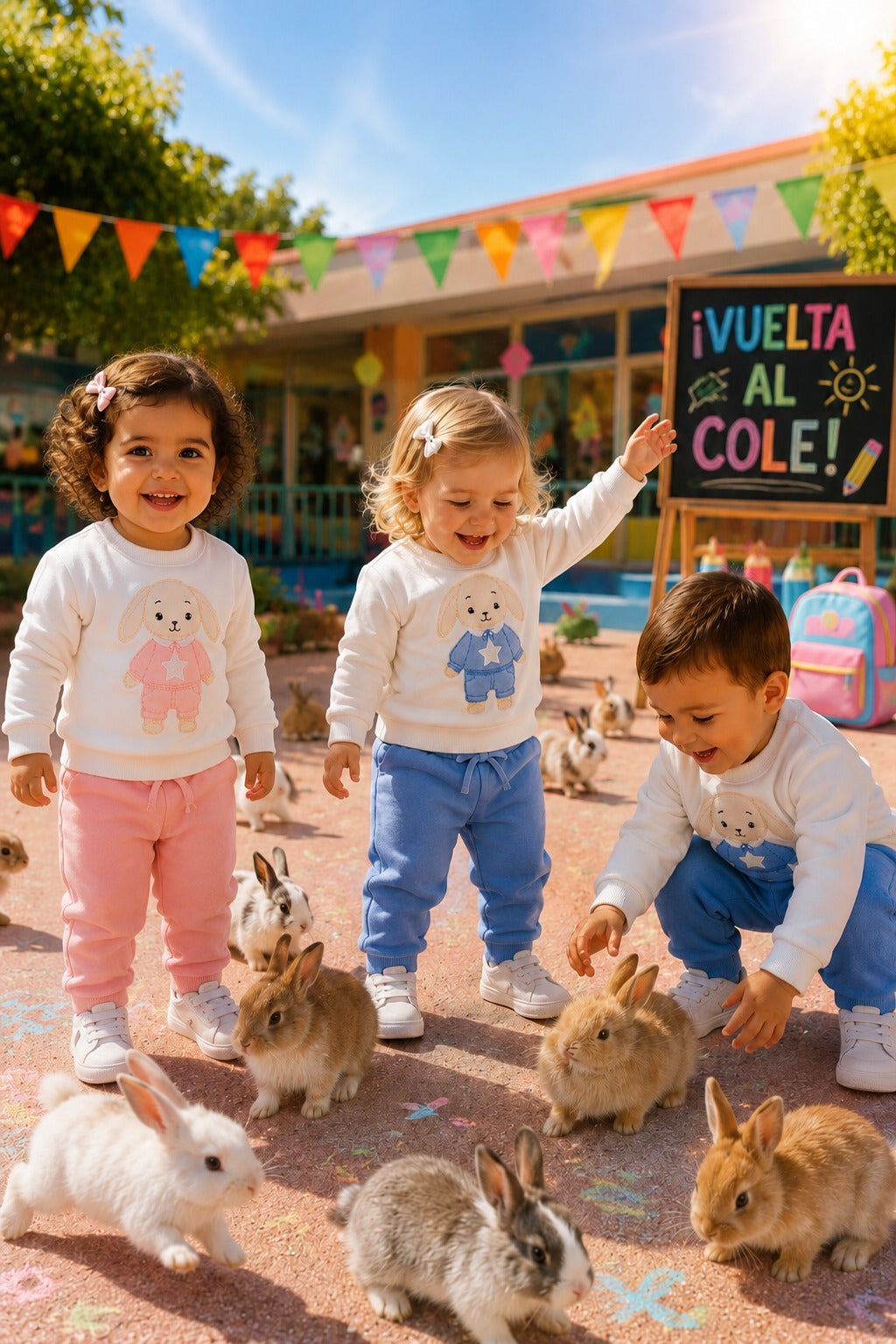 Conjunto Conejito Feliz