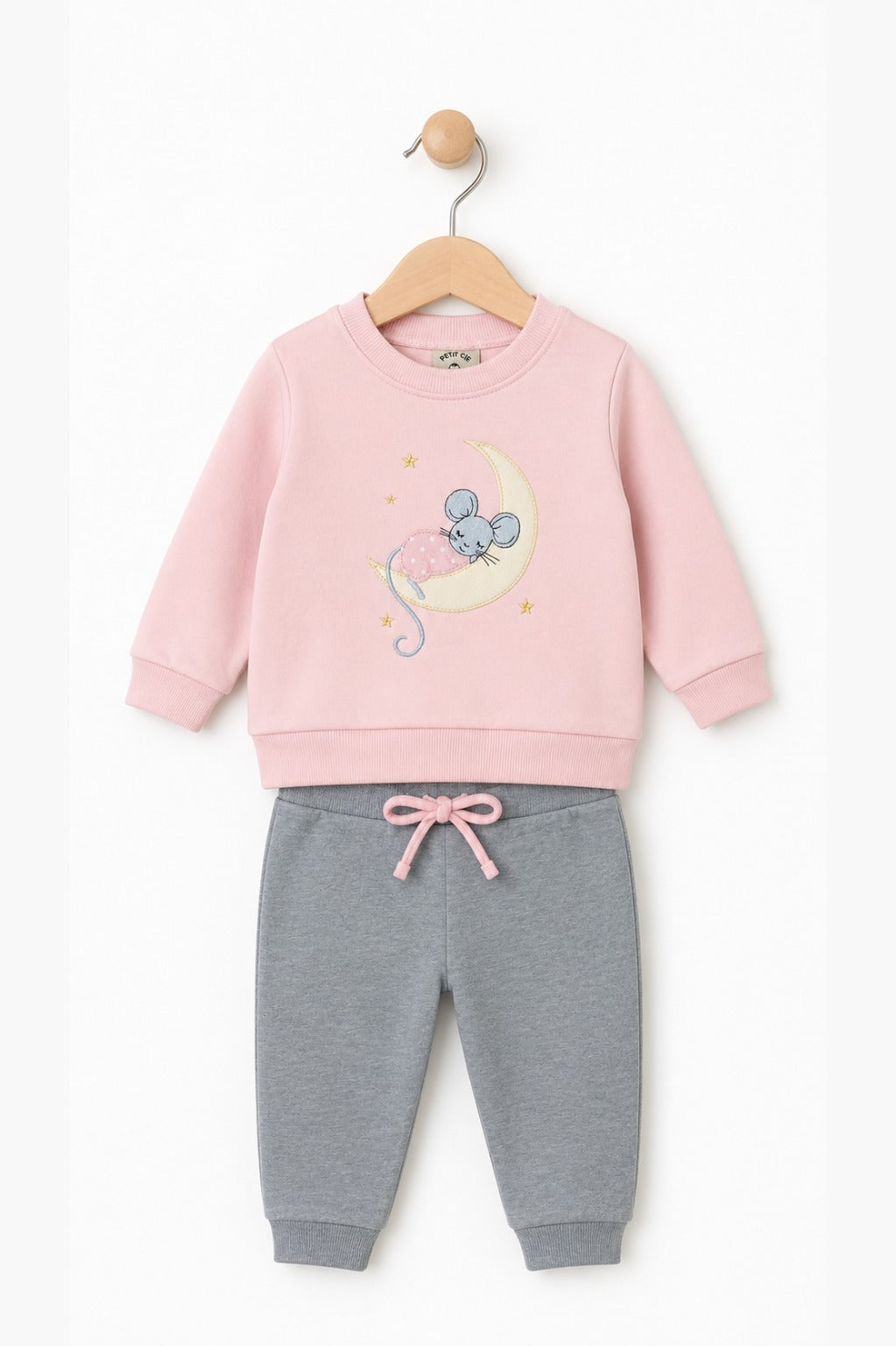 Conjunto Luna Raton Rosa