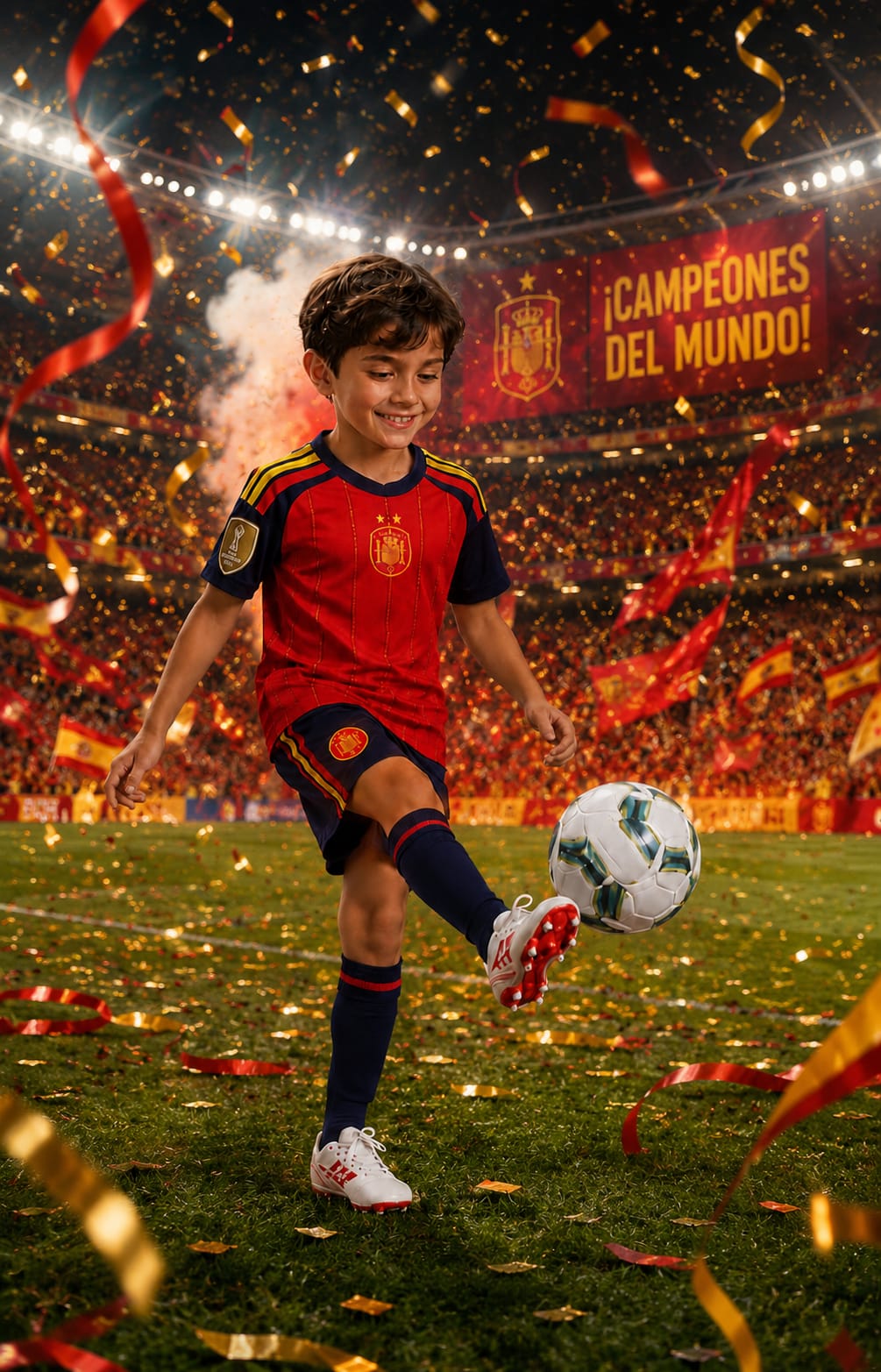 Conjunto ESpaña Dos Estrellas | Sonajero Kids
