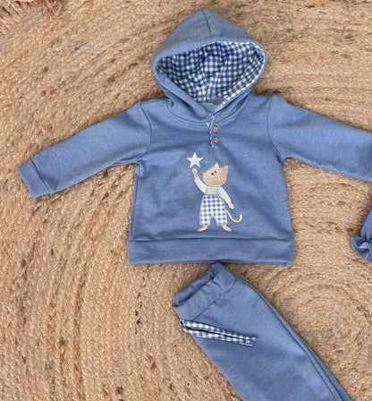 Conjunto Gato Estrella Niño