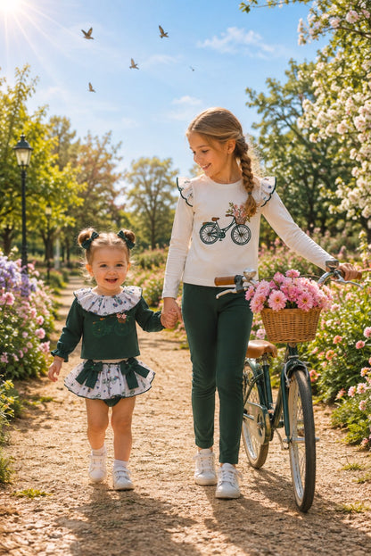 Conjunto Bici Flores