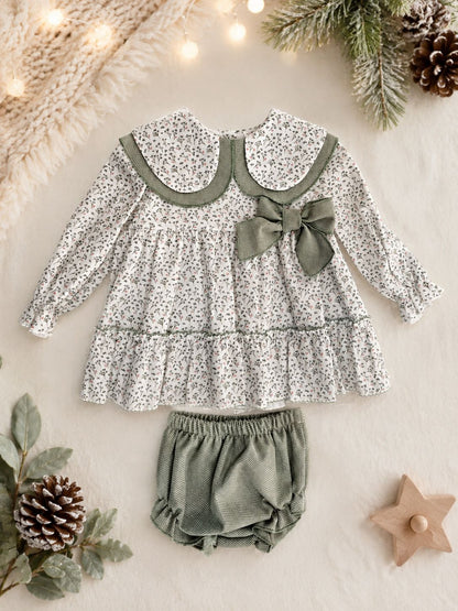 Conjunto Amostra  Verde Valentina