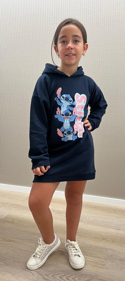 Vestido Sudadera Stitch